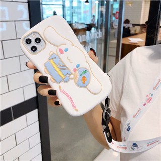 3D Cute Case For Xiaomi POCO F3 M3 mi11 mi10 mi9T mi11lite mi10s mi10Ultra Redmi 9T Note8 Note7 Pro น่ารัก เปลือกนอก เคสมือถือ Cartoon current vogue Cinnamoroll Soft Silicone Case