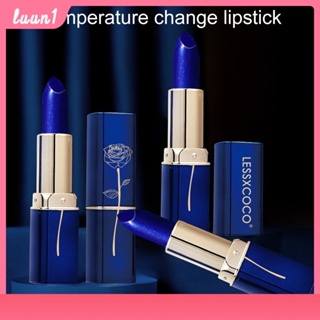 Lessxcoco ลิปสติก เปลี่ยนสีได้ กันนํ้า ให้ความชุ่มชื้น ธรรมชาติ ติดทนนาน24ชม. แต่งหน้าผู้หญิง