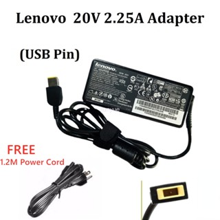 Lenovo 20V 2.25A 45W USB Type Power Laptop Charger