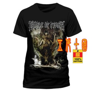 oversize T-shirt Lsxtx5 {พร้อมส่ง เสื้อยืดผ้าฝ้าย 100% พิมพ์ลาย Cradle Of Filth Punk Rock Ed โอเวอร์ไซซ์ ไซซ์ XS-6XL ของ