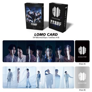 โฟโต้การ์ด KPOP BTS PROOF Lomo Cards HD สําหรับแฟนคลับ 55 ชิ้น