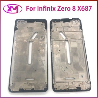 กรอบกลาง ด้านหลัง สําหรับ Infinix Zero 8 X687 Infinix Hot 11 2022 X675