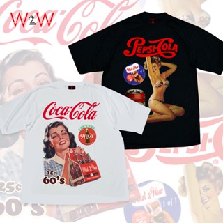 ✟Oversize Crewneck Coca Cola and Pepsi Vintage Shirt  | W2W Collection_03