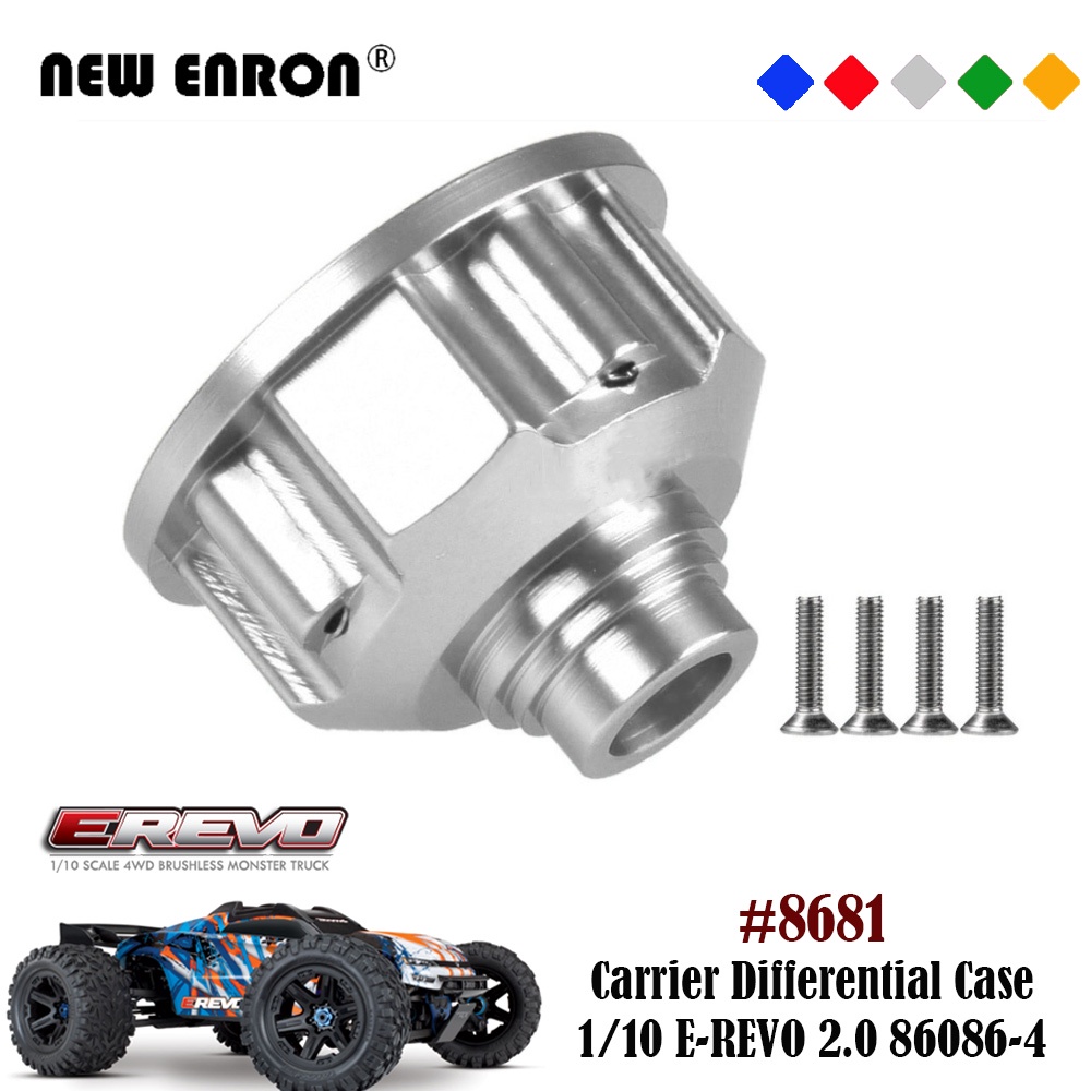 RC รถ Differential Housing Carrier อลูมิเนียมแทนที่ 8861X สําหรับ RC รถอะไหล่ 1/10 Traxxas ERevo 2.0