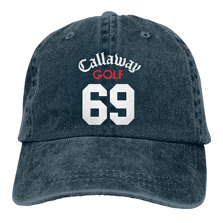 ใหม่ หมวกยีน ลาย Callaway Golf 69 Bf ปรับได้ ลดอายุ เรียบง่าย หรูหรา ของขวัญฮาโลวีน XQ