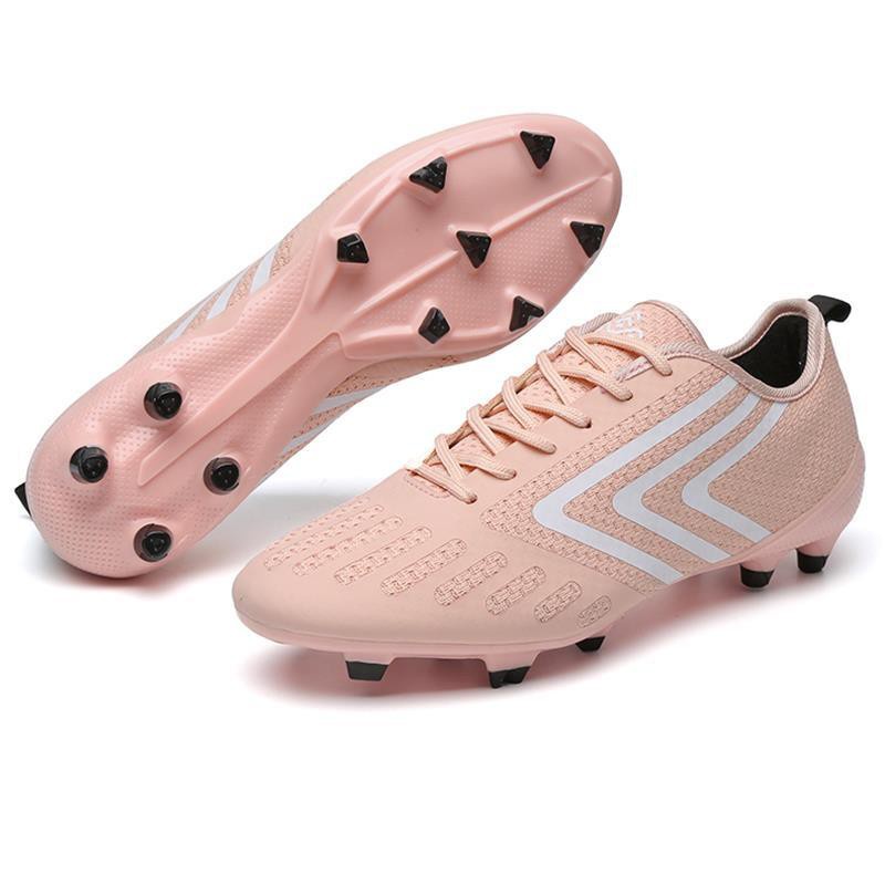 💐CC  Umbro Messi Falcon รองเท้าฟุตบอลผู้ใหญ่สีชมพู Mbappé เพศผู้ รองเท้านักเรียนเด็ก รองเท้าฝึกหัดหญิง เล็บหั