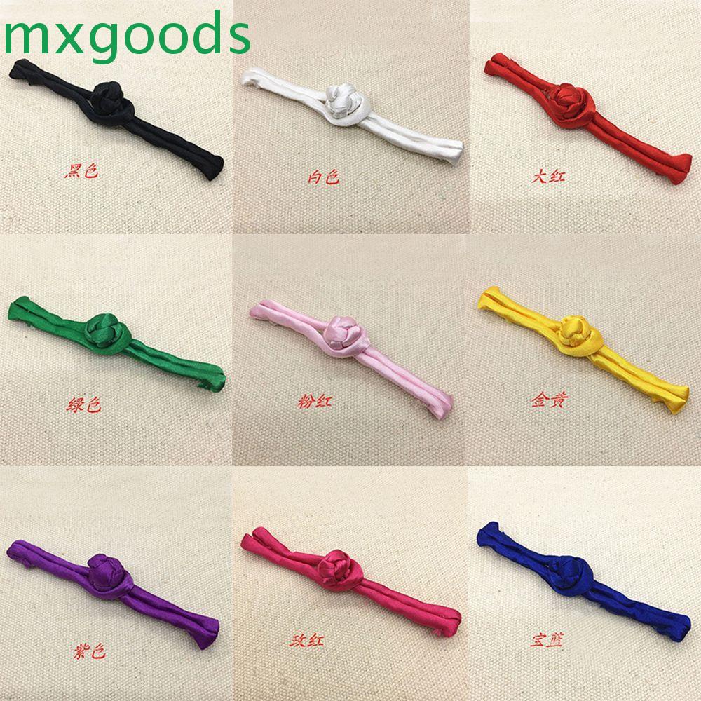 Mxgoods กระดุมริบบิ้น รูปกบจีน แฮนด์เมด อุปกรณ์เสริม สําหรับชุดกี่เพ้า 10 ชิ้น