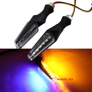 007moto ไฟเลี้ยว LED 12V อุปกรณ์เสริม สําหรับรถจักรยานยนต์ สกูตเตอร์