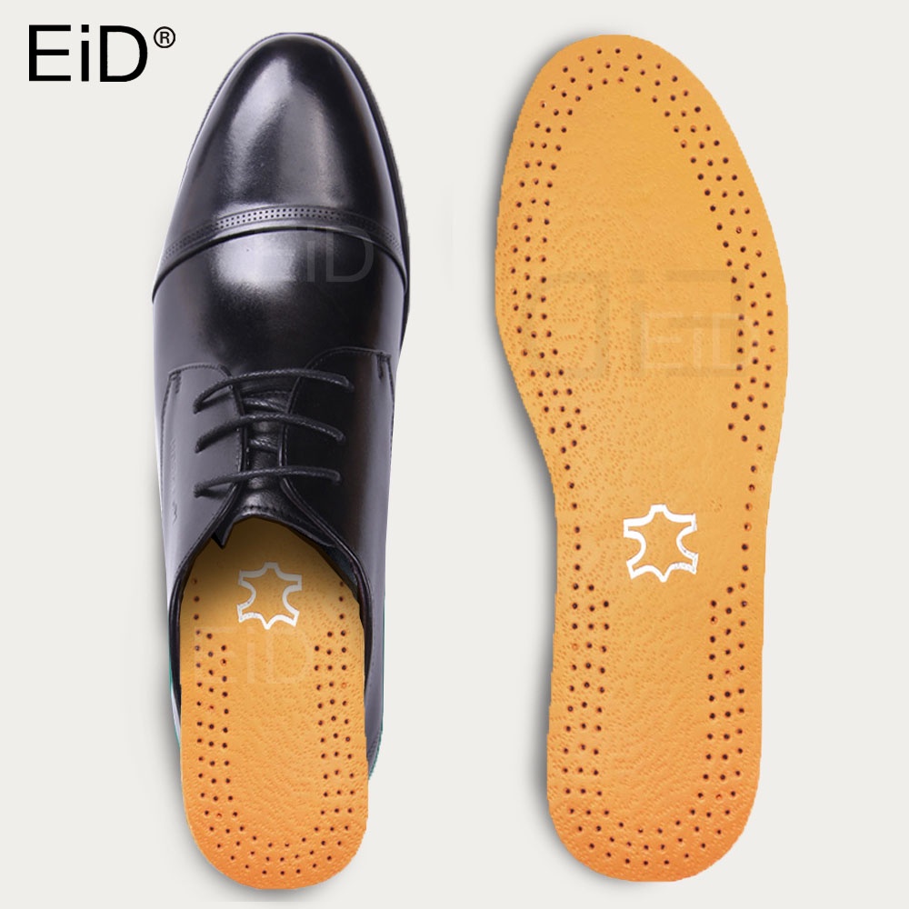 EiD หนัง Breathable ระงับกลิ่นกายเบาะ Insoles สําหรับฟุต Insoles สําหรับรองเท้าผู้ชายผู้หญิง Sole Orthopedic Pad เท้า care