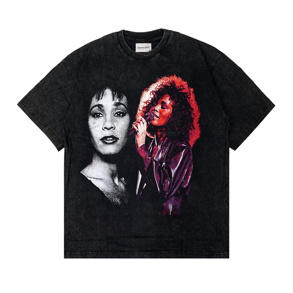 พร้อมส่ง TSHIRT PIERRECHERE WHITNEY HOUSTON การเปิดตัวผลิตภัณฑ์ใหม่ T-shirt