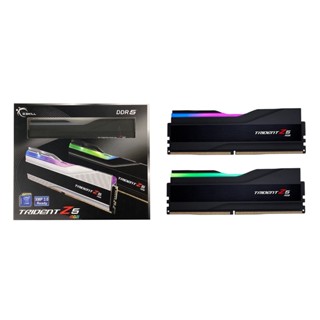 G.skill Trident ชุดหน่วยความจํา Z5 RGB 32GB (2X16Gb) DDR5-6400 (สีดํา) สําหรับ Intel