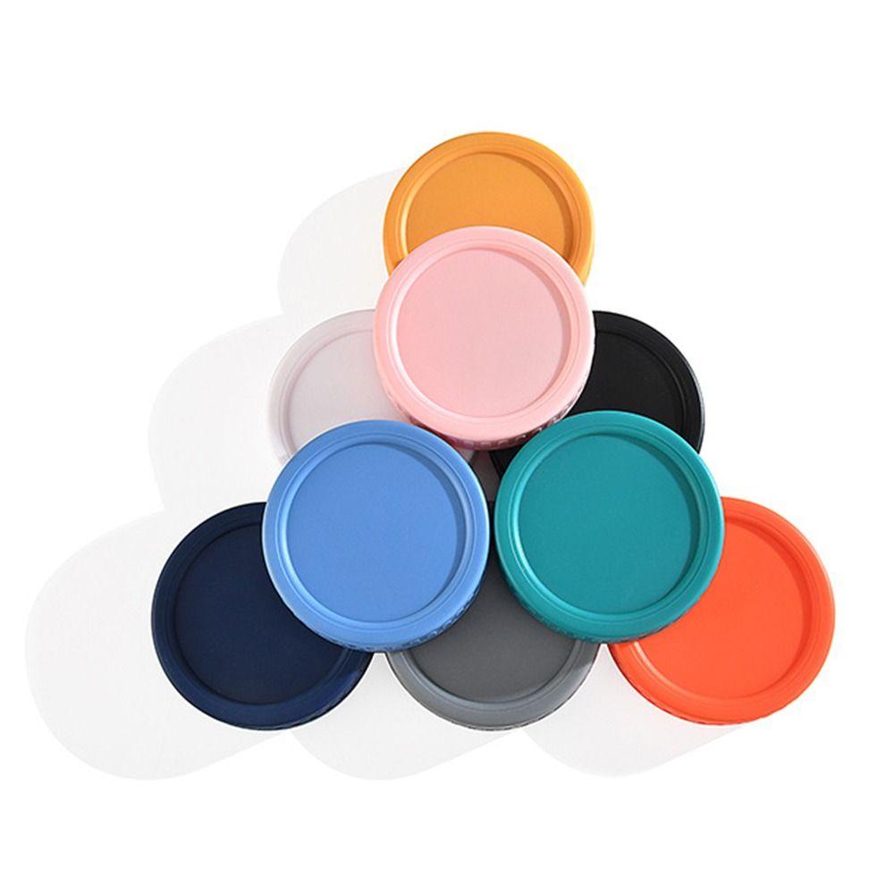 Uumir 6 ชิ้น Mason Jar ฝาปิดทนทานครัวเครื่องมือพลาสติกซีลฝาครอบขวด - รูปที่ 2