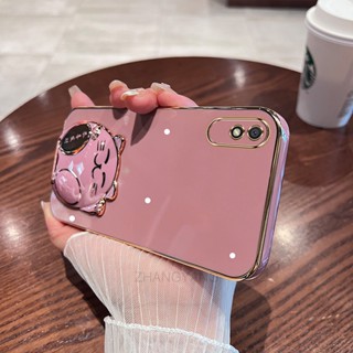 เคสโทรศัพท์มือถือ TPU แบบนิ่ม ลายแมวน่ารัก 3D ขอบตรง สําหรับ Redmi 9A