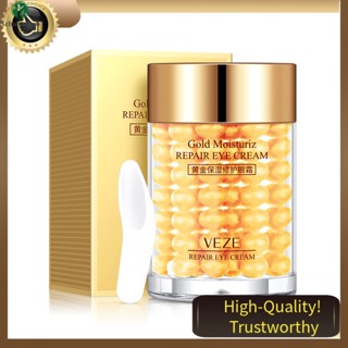 VENZEN 24K Gold Eye Cream Moisturizing Anti Puffiness Anti Wrinkle Remove Dark Circle Anti-Aging Women Eye Care