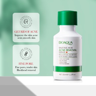 Bioaoua Salicylic Acid Serum เซรั่มรักษาสิว 35 มล. เซรั่มลดรูขุมขน