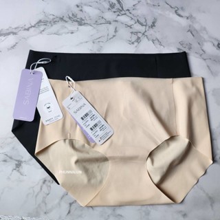 Sabina กางเกงชั้นใน กกน Panty Seamless รุ่น Soft Collection รหัส SUXK108 ไซส์ M L XL สีดำ สีเนื้อ