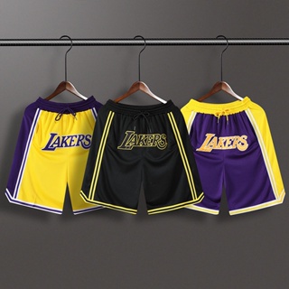 เสื้อกีฬาบาสเก็ตบอลแขนสั้น ปักลายโลโก้ NBA Lakers Warriors Suns แบบแห้งเร็ว เหมาะกับใส่ออกกําลังกาย