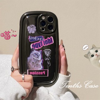 เคสโทรศัพท์มือถือ ลายการ์ตูนแมว สําหรับ OPPO A58 A98 A78 A17 A17K A57 A77 A76 A96 A16 A16s A15 A15S A16K A74 A54 A93 A95 A94 A5 A9 A53 A33 A32 A31 2020 Reno 5 8T A52 A92 A5s A12 A3s F11 ปกอ่อน