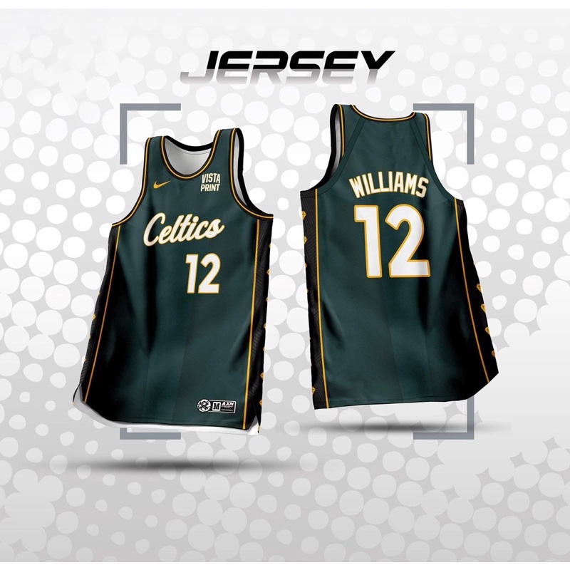 Boston Celtics ( 2024 City Edition ) เสื ้ อยืดแขนสั ้ นหลวมกลางแจ ้ ง