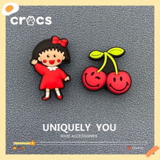 Crocs หัวเข็มขัด รูปการ์ตูนดอกไม้น่ารัก อุปกรณ์เสริม สําหรับตกแต่งรองเท้า