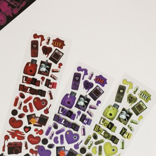 Galicici สติกเกอร์ธีมนักสืบ Diablo DIY สําหรับติดรูปภาพ