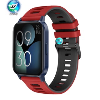 Realme Techlife DIZO สายนาฬิกาข้อมือซิลิโคน สําหรับ realme Techlife DIZO Watch 2 realme DIZO Watch 2