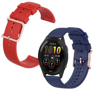 สายนาฬิกาข้อมือซิลิโคน แบบเปลี่ยน สําหรับ Garmin Forerunner 265 Smart Watch Garmin Forerunner 55 SmartWatch Correa