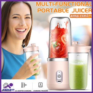 300Ml Juicer Blender แบบพกพา Usb ชาร์จ Mini Home Wireless Fruit Juicer Machine -AME1