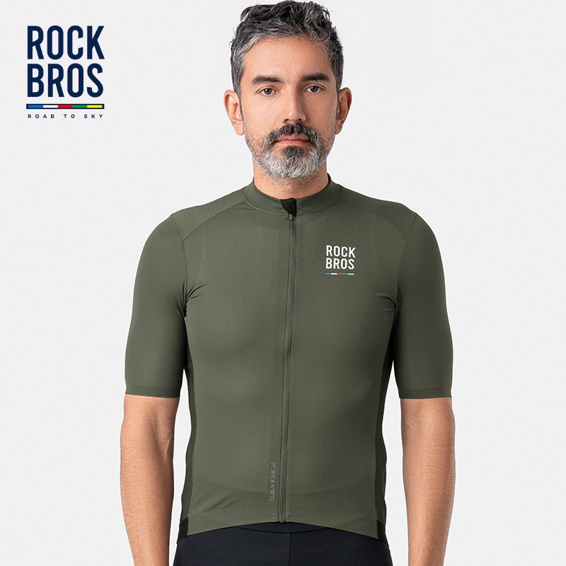 【ROAD To SKY】ROCKBROS เสื้อปั่นจักรยาน แขนสั้น แห้งเร็ว ระบายอากาศ สบาย ซับเหงื่อ สําหรับผู้ชาย — صورة 7