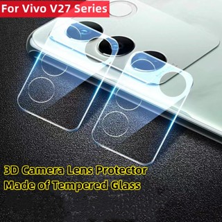 ฟิล์มกล้อง Vivo V27 ฟิล์มกล้อง Vivo V25E V27E V27 V25 Pro ฟิล์มกล้อง V21 V23E V23 5G T1X ฟิล์มกล้อง  กระจกนิรภัยกันรอยเลนส์กล้อง ด้านหลัง สําหรับ