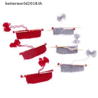 [betterworld2018] โมเดลเสื้อสเวตเตอร์ถักมือ ขนาดมินิ DIY สําหรับตกแต่งบ้านตุ๊กตา 1ชิ้น [TH]