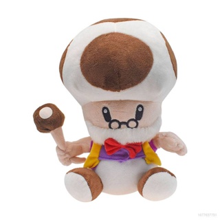 ตุ๊กตายัดนุ่น Jason The Super Mario Bros Toad Elderly ของเล่นสําหรับเด็ก ผู้ใหญ่ ตกแต่งบ้าน