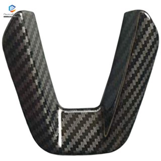 Sport Carbon Fiber Print Interior Steering Wheel Trim for Mazda 3 6 CX-3 CX-5 CX-9 (Carbon Fiber)