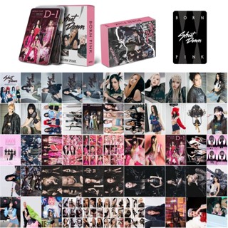 การ์ดรูปภาพ Blackpink JISOO Me Cards LISA ROSE BORN PINK LOMO 55 ชิ้น ต่อชุด