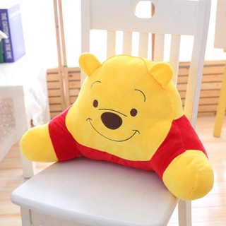 Cute Pooh Bear Waist Pillow Office Waist Cushion Chair Waist Pad Car Lumbar Support Cushion Sofa Cushion Bedside Backrest rG0Y