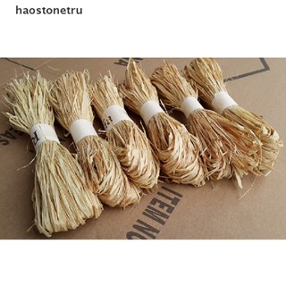 OST  1 pc/set raffia natural reed tying craft ribbon paper twine 30g N