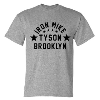 [S-5XL] เสื้อยืด พิมพ์ลาย Brooklyn York Legend Iron Mike Tyson สไตล์เกาหลี Putih เสื้อยืด คอกลม แบบนิ่ม น่ารัก เพื่อสุนท