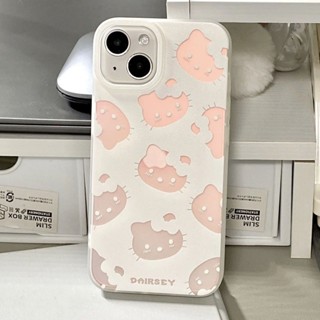 เคสป้องกันโทรศัพท์มือถือ แบบนิ่ม ลายแมว KT กันกระแทก สําหรับ Apple 11promax xsmax 12pro 14promax 13pro 12 11 xr 7plus 8plus