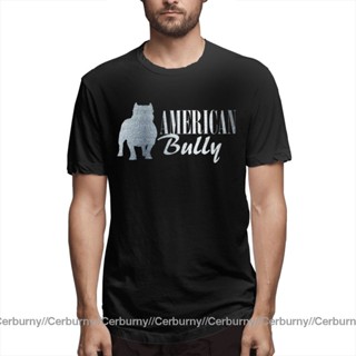 [S-5XL] ขายดี เสื้อยืดลําลอง แขนสั้น พิมพ์ลาย American Bully เข้ากับทุกการแต่งกาย สําหรับผู้ชาย HHpedn83JOmmhp88