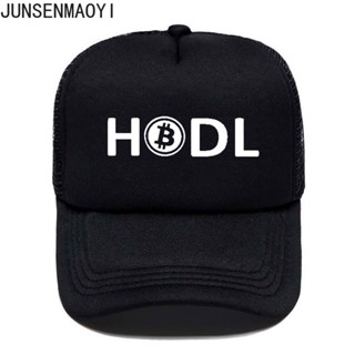 K5lc 【พร้อมส่ง】หมวกเบสบอล ลาย Bitcoin HODL ปรับได้ สําหรับผู้ชาย และผู้หญิง