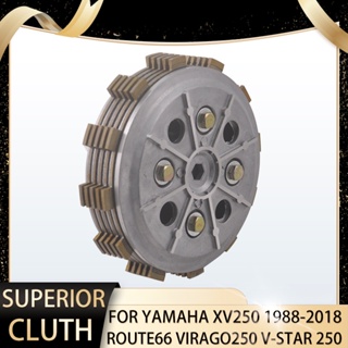 แผ่นคลัทช์รถจักรยานยนต์ สําหรับ YAHAMA XV250 XV 250 1988-2018 VIRAGO V STAR ROUTE 66 Cluth