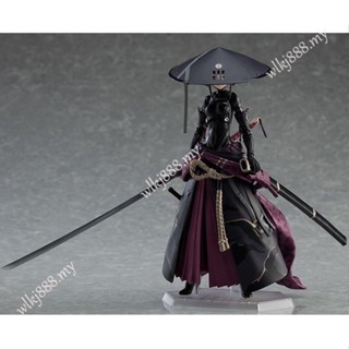 Figma Falslander Ronin 549 Change Face Anime Articulado Action Figure Hand Office Aberdeen Model Decoration