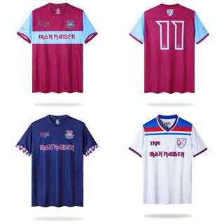 เสื้อกีฬาแขนสั้น ลายทีมชาติฟุตบอล West Ham United Name Edition Home Away 3rd Retro Jersey S-XXL ชุดเหย้า