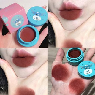 ♕Cappulini Animal Park Lip Glaze พร้อมแปรงหมอกกำมะหยี่ Matte High Color Smooth Waterproof Non Stick Cup Long Lasting Lip แต่งหน้า Wfuture♕