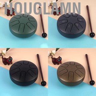 Houglamn Tongue Drum 3.8 Inch 6 Note Mini Ethereal Puzzle Toy Children Percussion Instrument