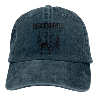 ใหม่ หมวกเบสบอล ผ้าฝ้ายแท้ ลาย Descendents Spazzhazard Licensed School Style XQ