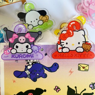 Dovetail คลิปหนีบกระดาษ อะคริลิค รูปสุนัข Kuromi