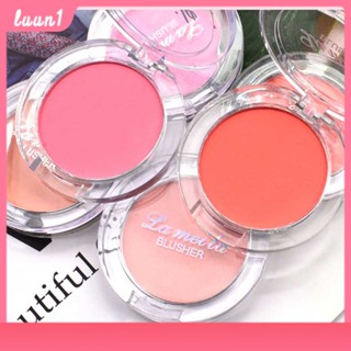 Lameila blusher บรัชออนเเบบฝุ่น บรัชออนเนื้อเเมตต์ บรัชออนสำหรับเเต่งหน้า บรัชออนโทนส้ม ชมพู พีช ติดทน Cod