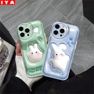 ใหม่ เคสโทรศัพท์มือถือ TPU ลายการ์ตูนกระต่ายน่ารัก สําหรับ Samsung A14 A04 A04S A13 A03 A03S A12 A52 A52S A21S A50 A50S A30S A20 A10S A10 A11 M11 J7 Prime J7 Pro J6Prime J6Plus