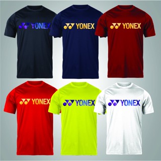 YONEX GRADIENT UNISEX MICROFIBER ROUNDNECK SHORT SLEEVE T-SHIRT BAJU LELAKI WANITA SPORTS SHIRT_03